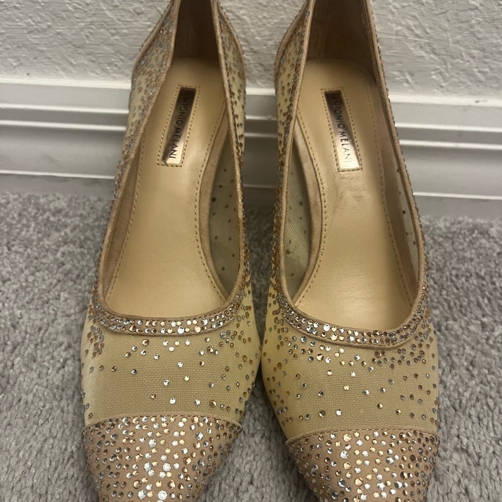 Antonio Melani Wedding Shoes Sz 7.5